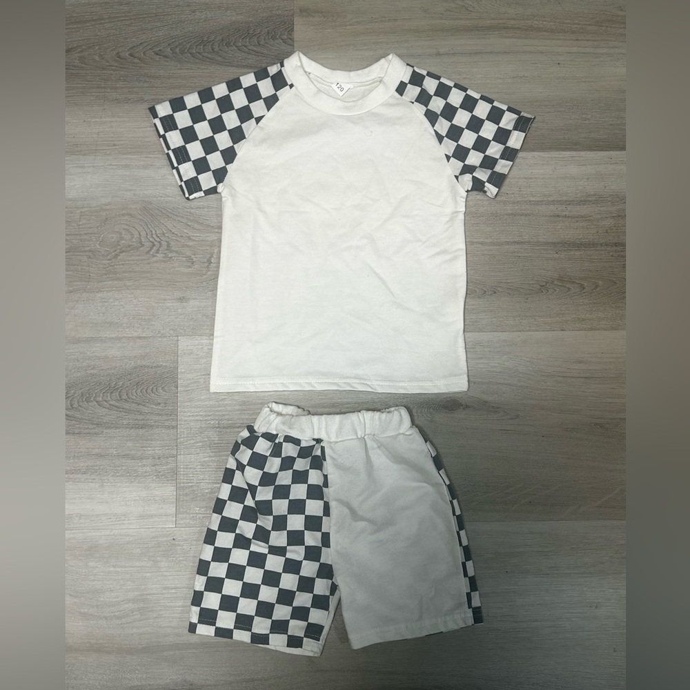 Checkered Toddler/Kid Set